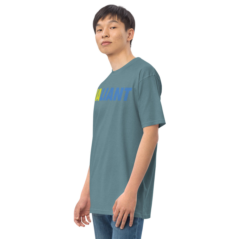 VALIANT by CoVA Tennis Men’s premium heavyweight tee