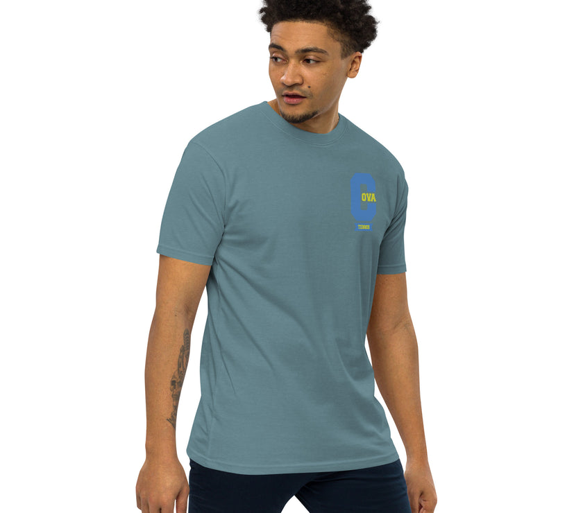 Varsity C CoVA Tennis premium heavyweight tee