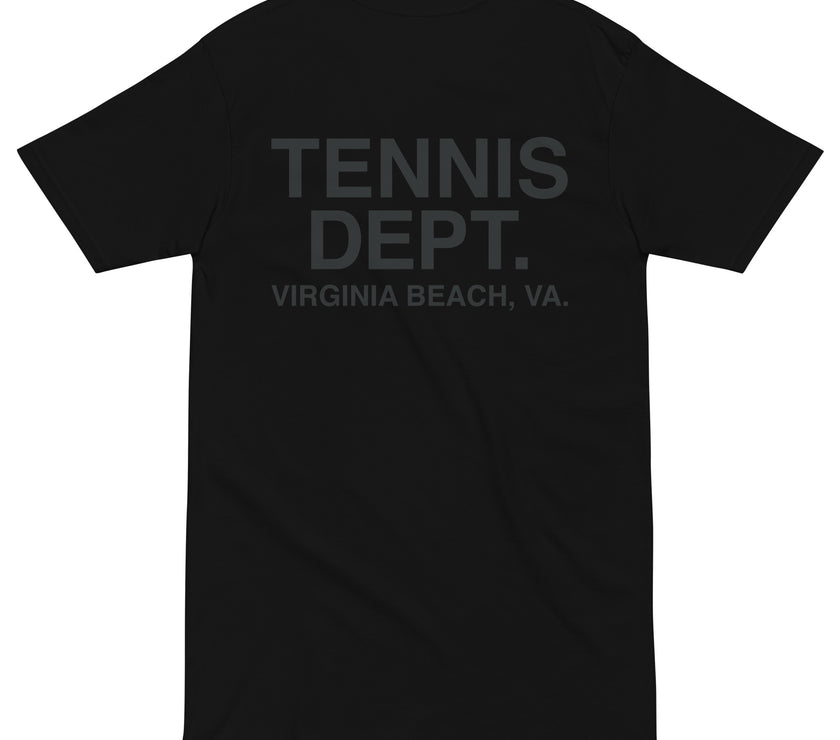 Tennis Dept Men’s premium heavyweight tee