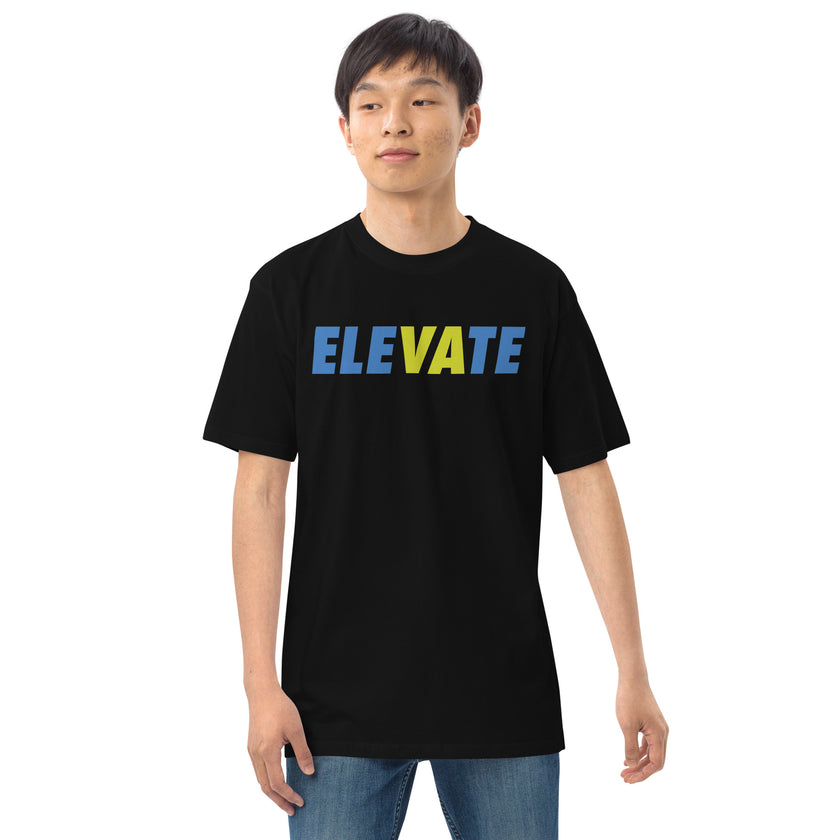 ELEVATE by CoVA Tennis Men’s premium heavyweight tee