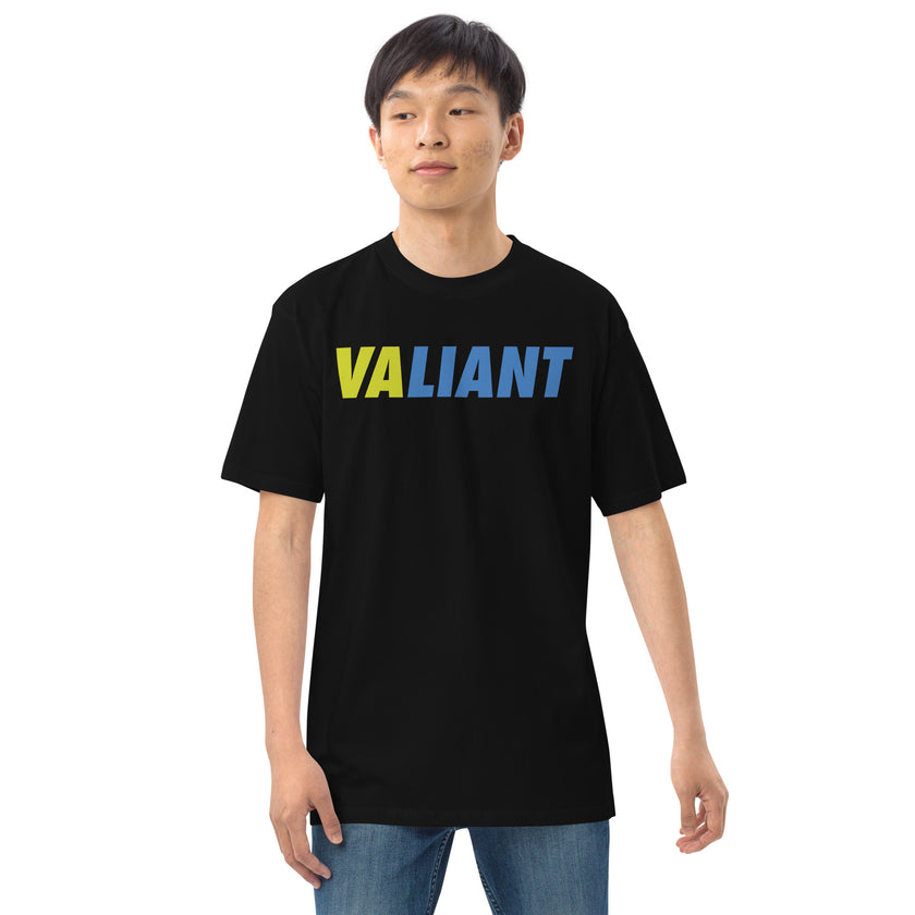 VALIANT by CoVA Tennis Men’s premium heavyweight tee