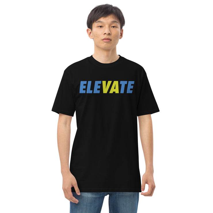 ELEVATE by CoVA Tennis Men’s premium heavyweight tee