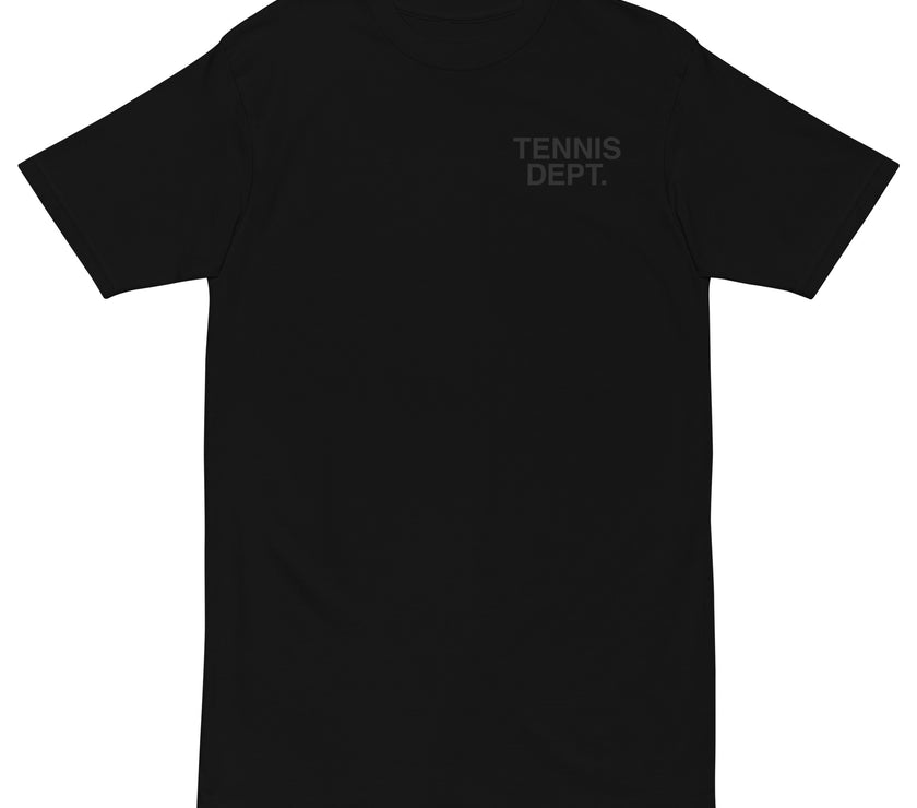 Tennis Dept Men’s premium heavyweight tee