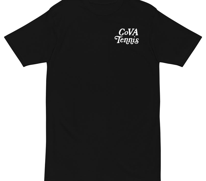 When In Doubt Call it Out by CoVA Tennis Men’s premium heavyweight tee