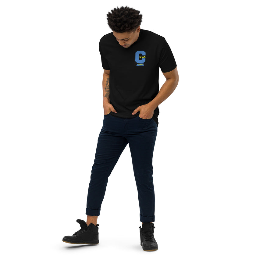 Varsity C CoVA Tennis premium heavyweight tee