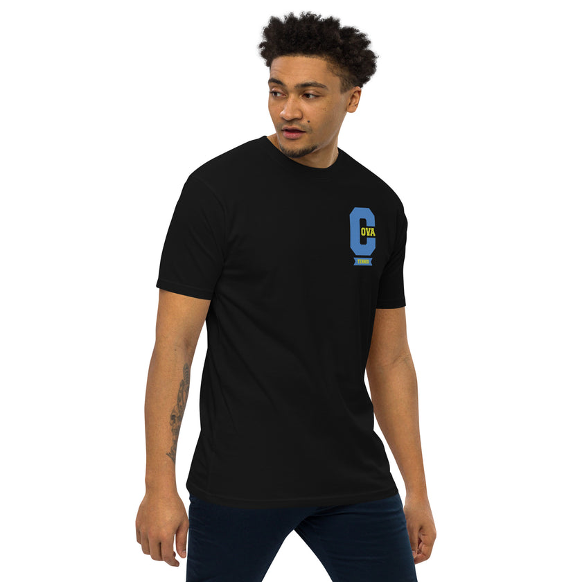 Varsity C CoVA Tennis premium heavyweight tee