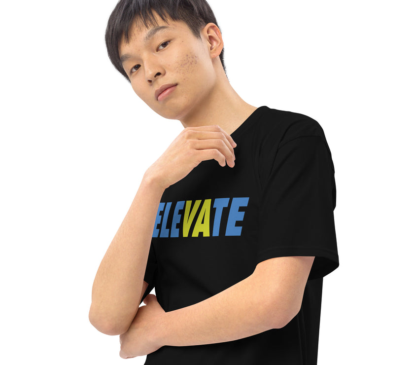 ELEVATE by CoVA Tennis Men’s premium heavyweight tee