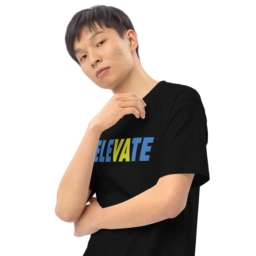 ELEVATE by CoVA Tennis Men’s premium heavyweight tee