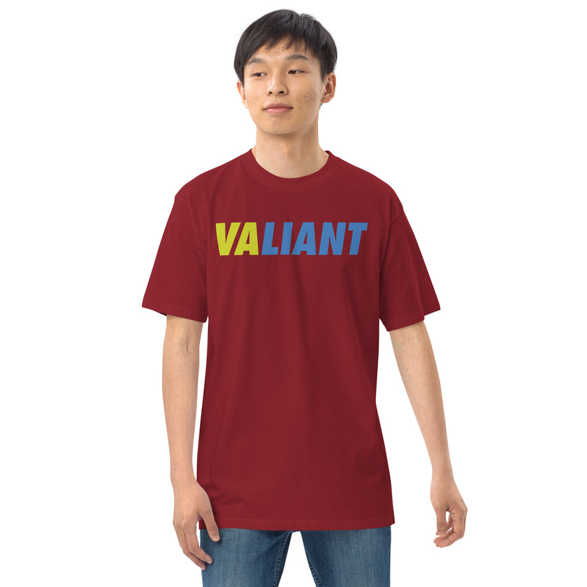 VALIANT by CoVA Tennis Men’s premium heavyweight tee