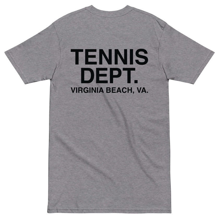 Tennis Dept Men’s premium heavyweight tee