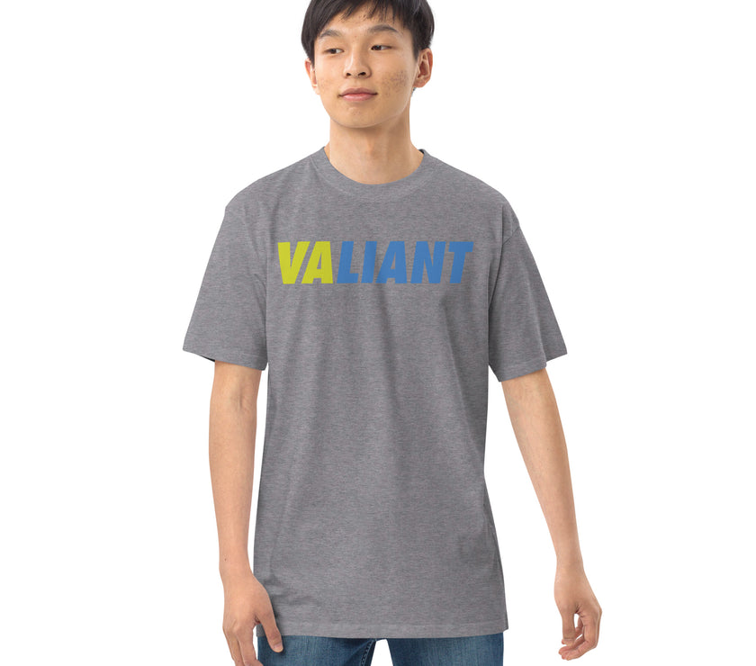 VALIANT by CoVA Tennis Men’s premium heavyweight tee