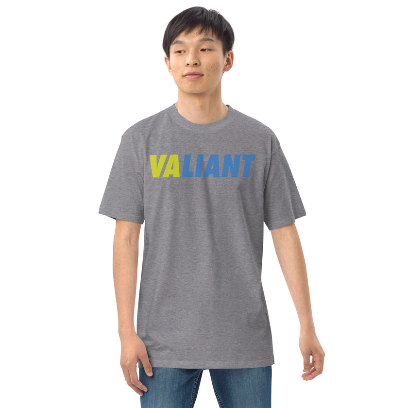 VALIANT by CoVA Tennis Men’s premium heavyweight tee