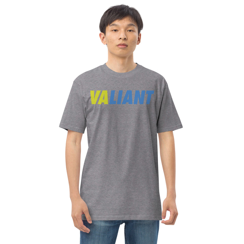 VALIANT by CoVA Tennis Men’s premium heavyweight tee