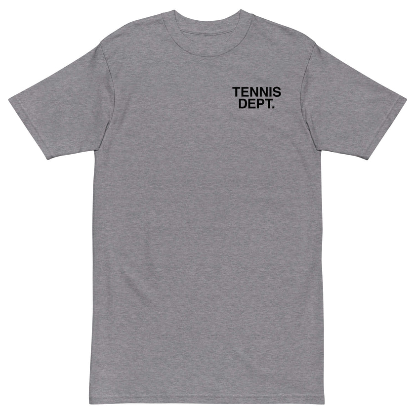 Tennis Dept Men’s premium heavyweight tee