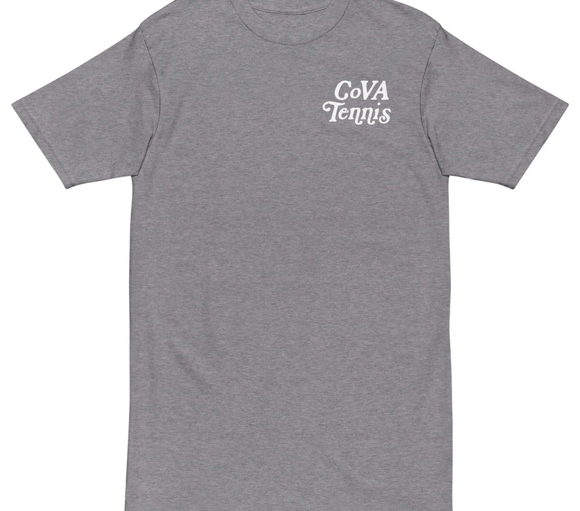 When In Doubt Call it Out by CoVA Tennis Men’s premium heavyweight tee