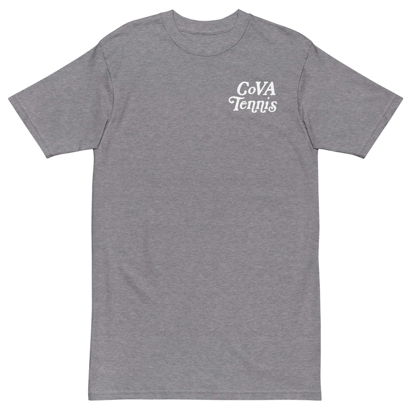 When In Doubt Call it Out by CoVA Tennis Men’s premium heavyweight tee