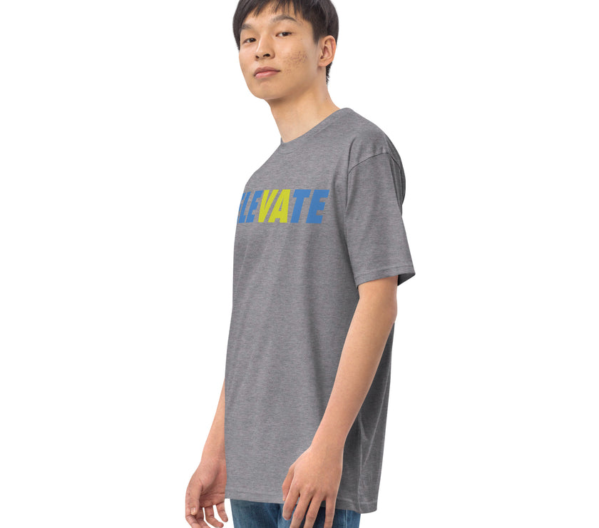 ELEVATE by CoVA Tennis Men’s premium heavyweight tee