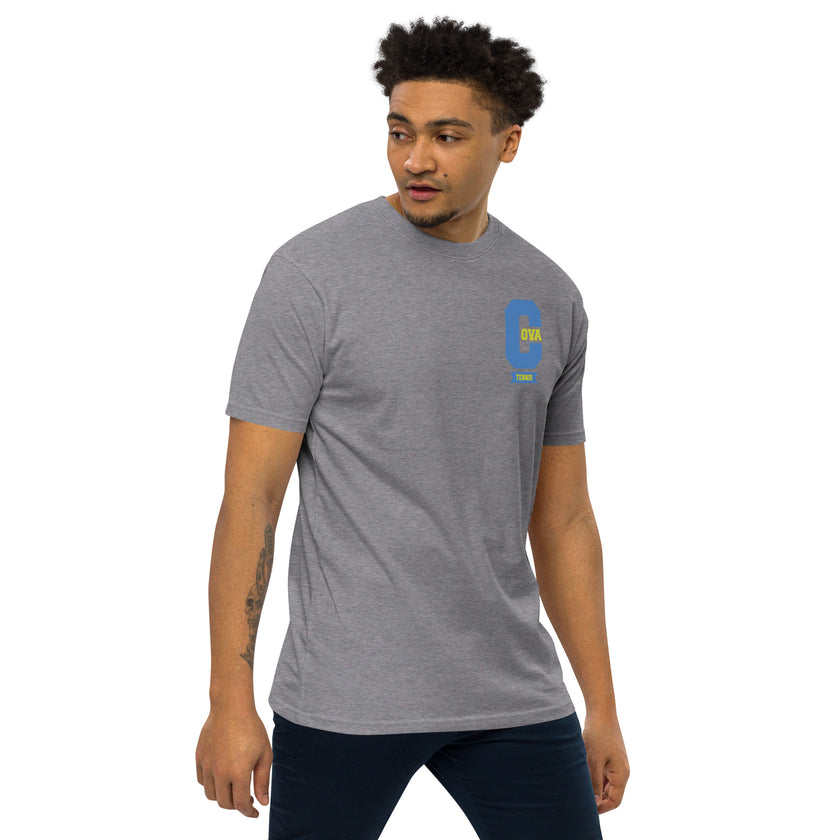 Varsity C CoVA Tennis premium heavyweight tee