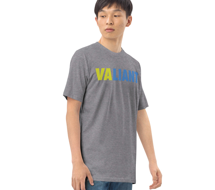 VALIANT by CoVA Tennis Men’s premium heavyweight tee