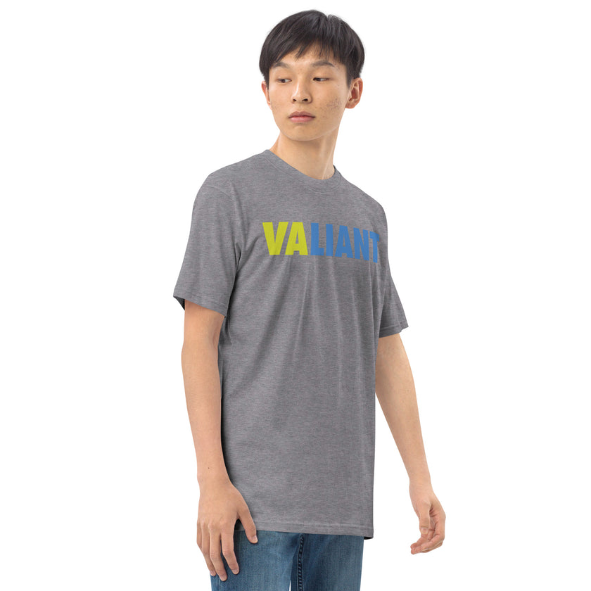 VALIANT by CoVA Tennis Men’s premium heavyweight tee