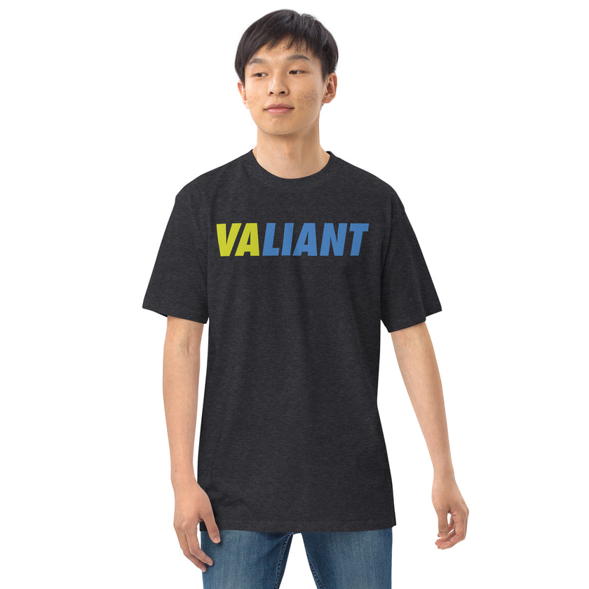 VALIANT by CoVA Tennis Men’s premium heavyweight tee