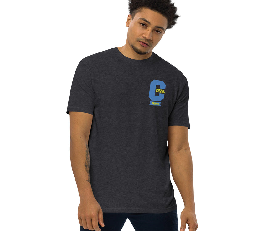 Varsity C CoVA Tennis premium heavyweight tee