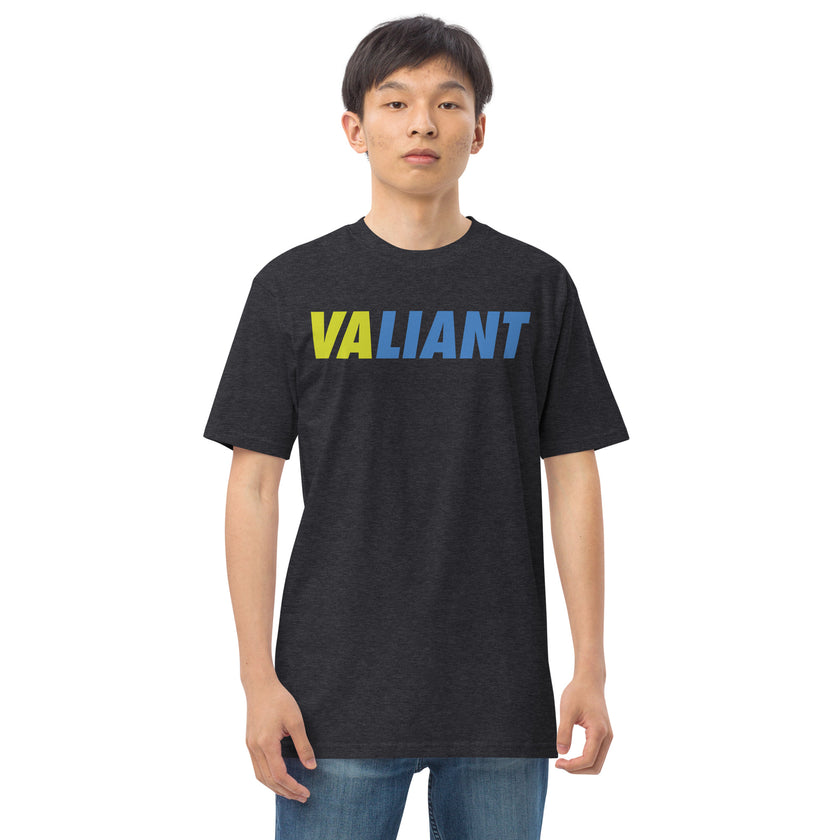 VALIANT by CoVA Tennis Men’s premium heavyweight tee