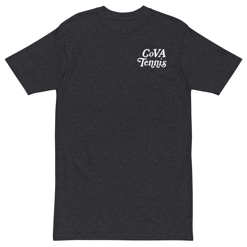 When In Doubt Call it Out by CoVA Tennis Men’s premium heavyweight tee