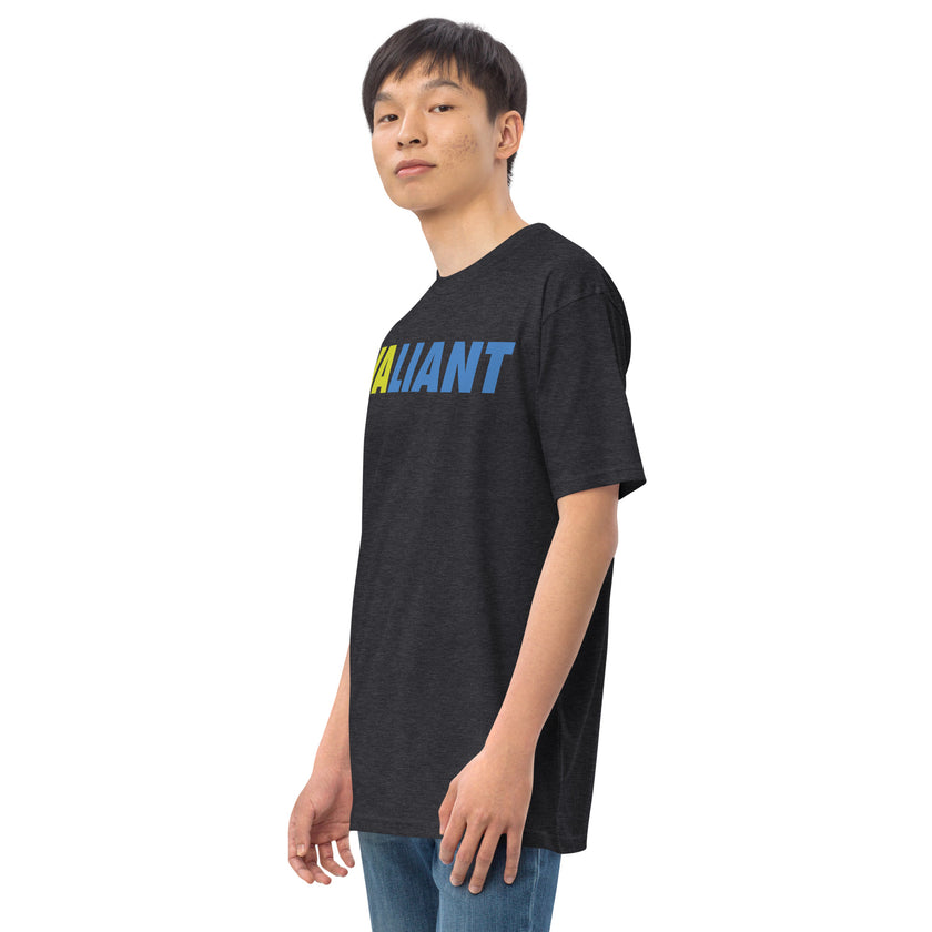 VALIANT by CoVA Tennis Men’s premium heavyweight tee