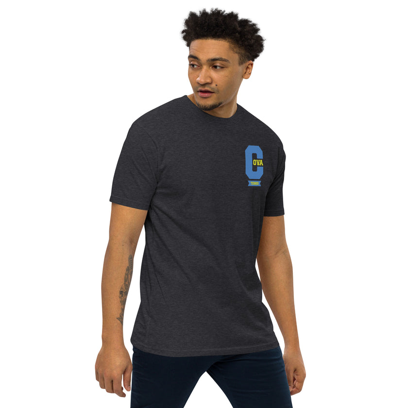 Varsity C CoVA Tennis premium heavyweight tee