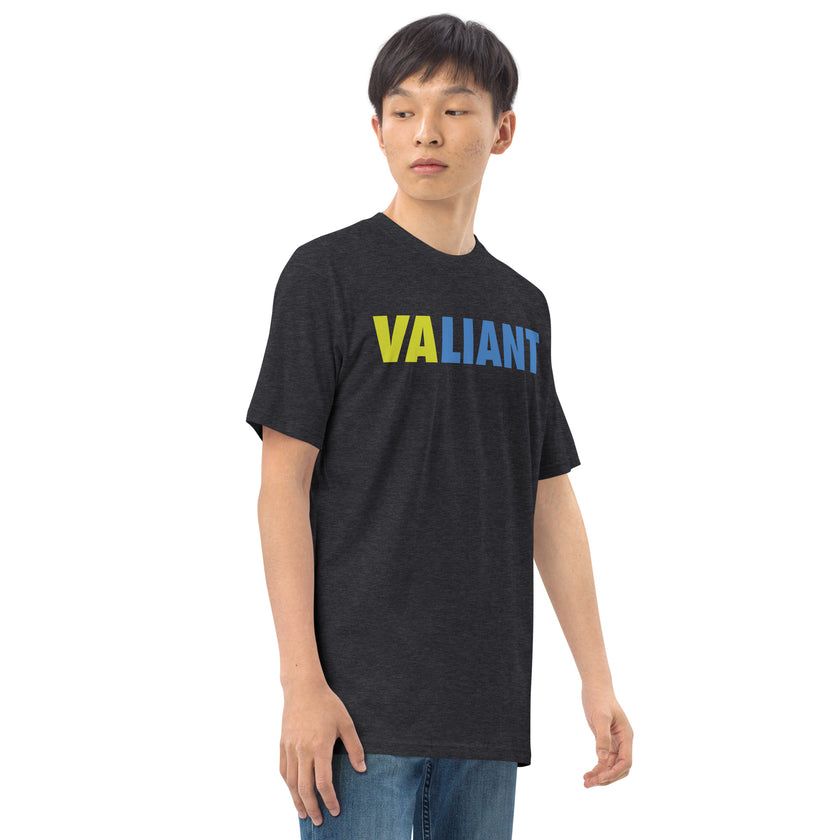 VALIANT by CoVA Tennis Men’s premium heavyweight tee