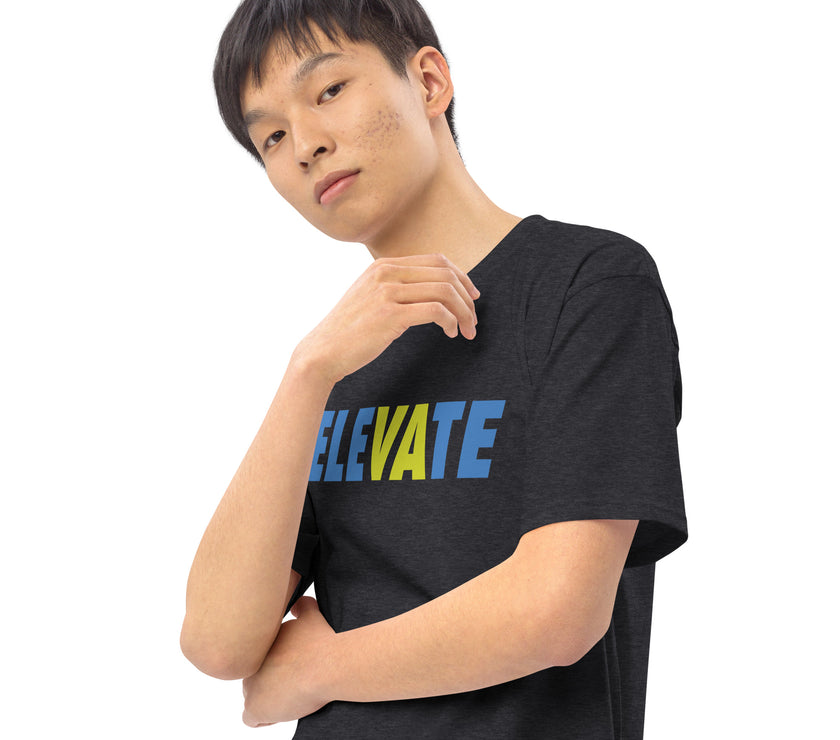 ELEVATE by CoVA Tennis Men’s premium heavyweight tee