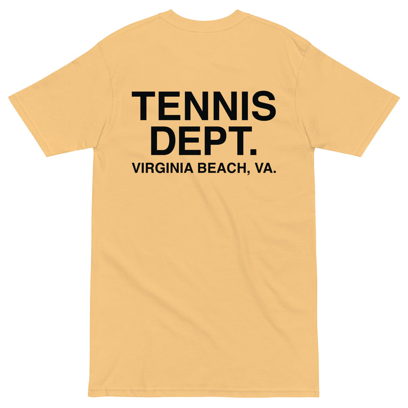 Tennis Dept Men’s premium heavyweight tee