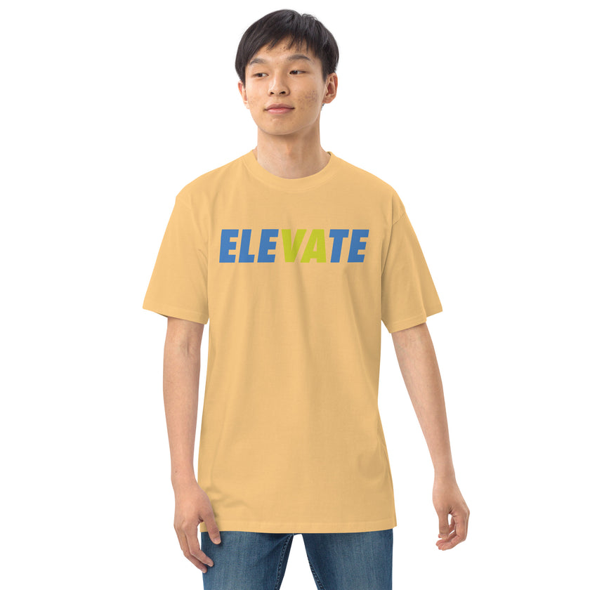 ELEVATE by CoVA Tennis Men’s premium heavyweight tee