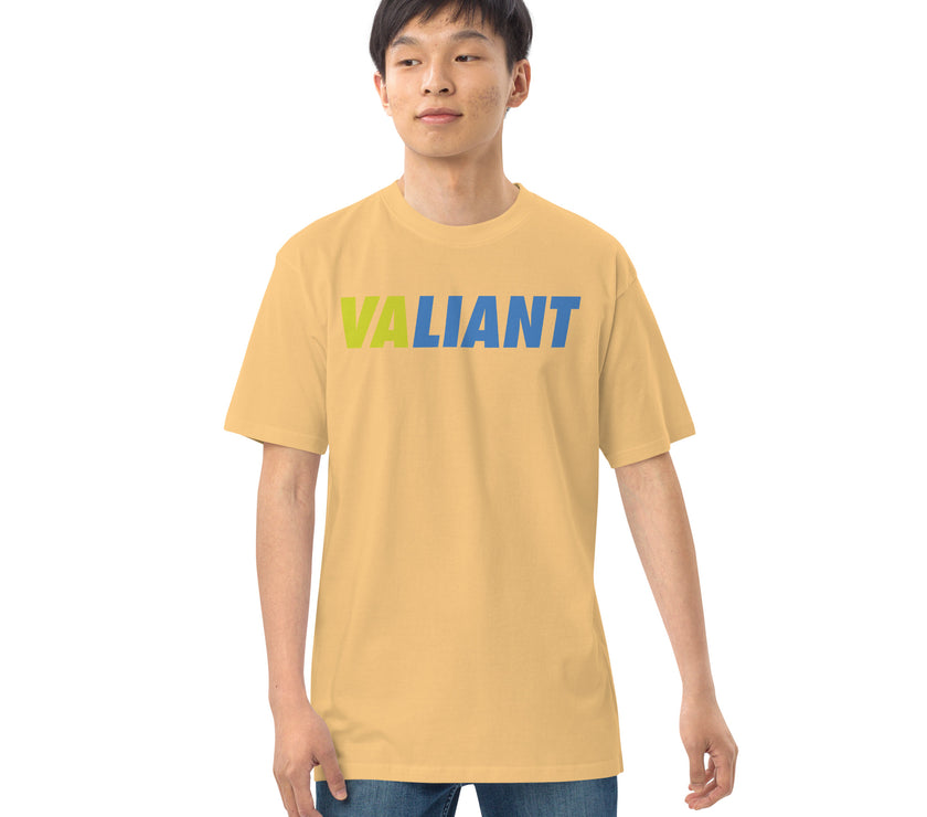 VALIANT by CoVA Tennis Men’s premium heavyweight tee