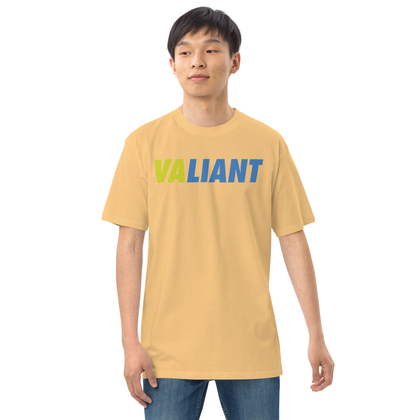 VALIANT by CoVA Tennis Men’s premium heavyweight tee