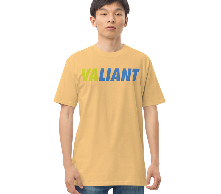 VALIANT by CoVA Tennis Men’s premium heavyweight tee