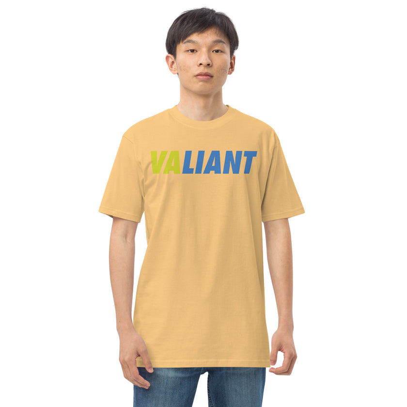 VALIANT by CoVA Tennis Men’s premium heavyweight tee