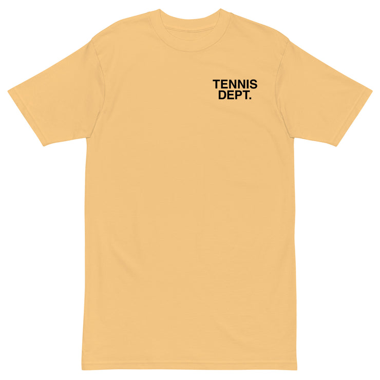 Tennis Dept Men’s premium heavyweight tee