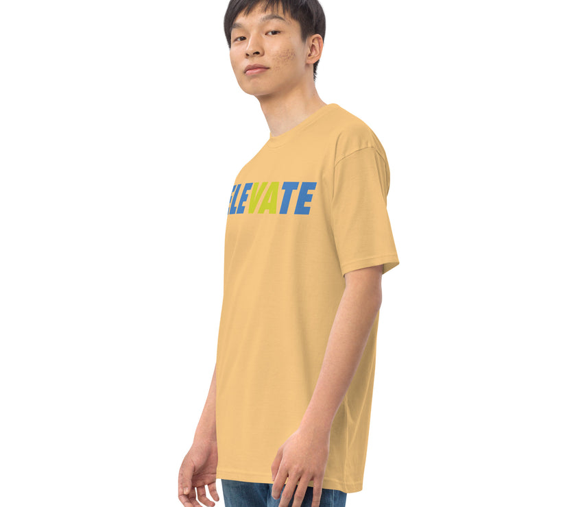 ELEVATE by CoVA Tennis Men’s premium heavyweight tee