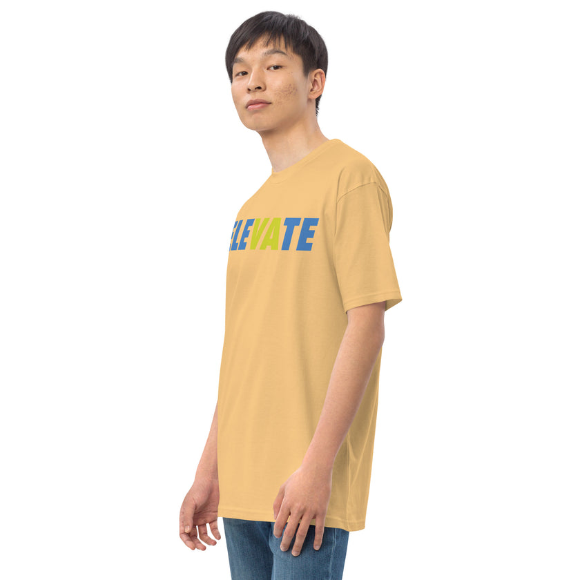 ELEVATE by CoVA Tennis Men’s premium heavyweight tee