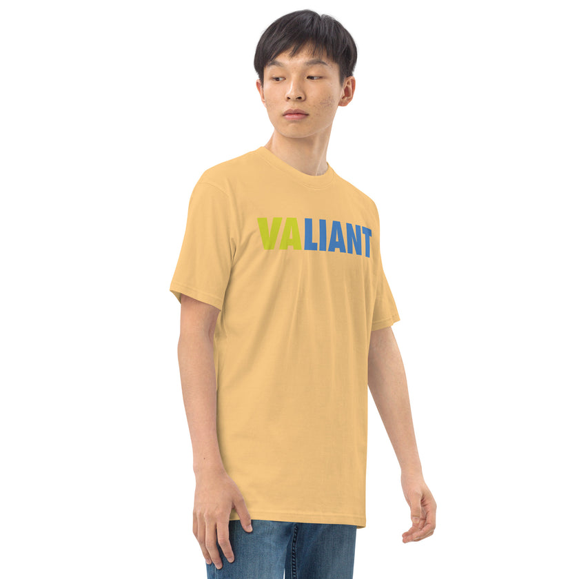 VALIANT by CoVA Tennis Men’s premium heavyweight tee