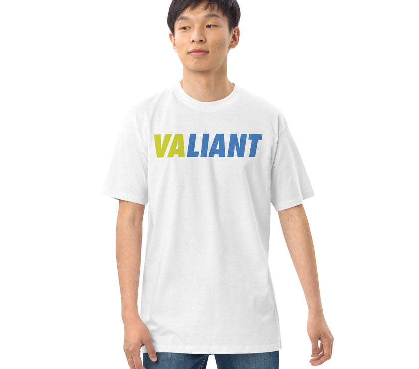 VALIANT by CoVA Tennis Men’s premium heavyweight tee