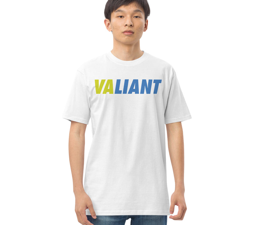 VALIANT by CoVA Tennis Men’s premium heavyweight tee