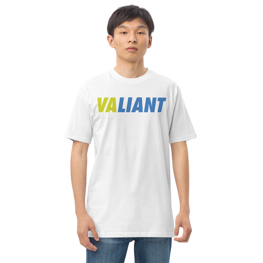 VALIANT by CoVA Tennis Men’s premium heavyweight tee