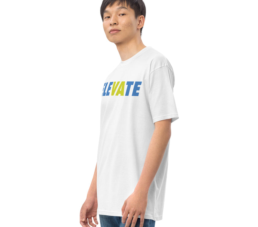 ELEVATE by CoVA Tennis Men’s premium heavyweight tee