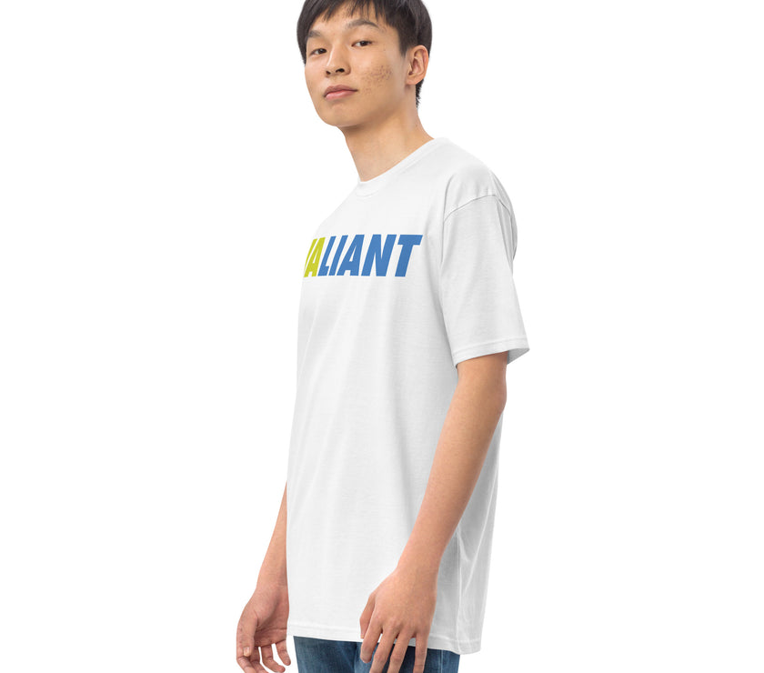 VALIANT by CoVA Tennis Men’s premium heavyweight tee