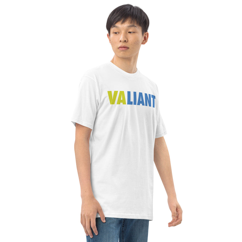 VALIANT by CoVA Tennis Men’s premium heavyweight tee