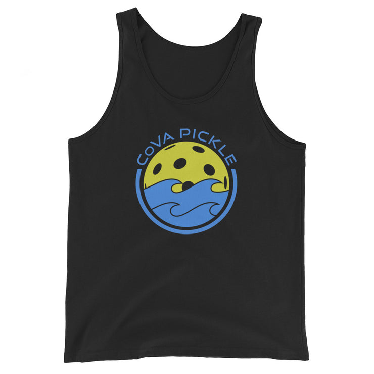 CoVA Pickle Ball & Waves Unisex Tank Top