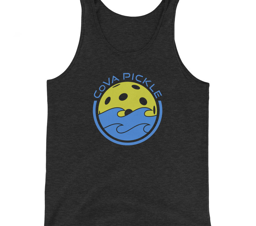 CoVA Pickle Ball & Waves Unisex Tank Top